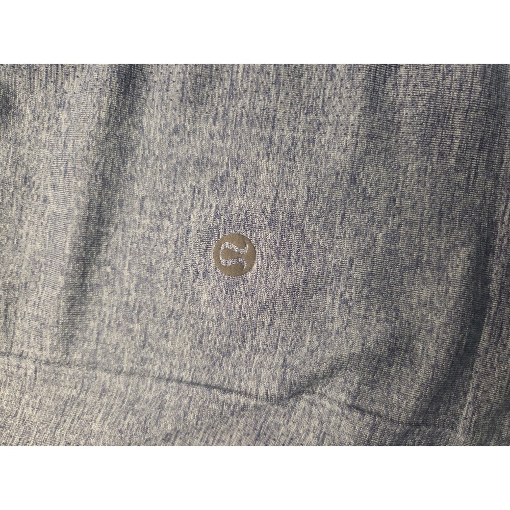 Lululemon Metal Vent Tech 2.0 Short Sleeve Shirt Mens Blue Heathered Tee - Picture 8 of 8